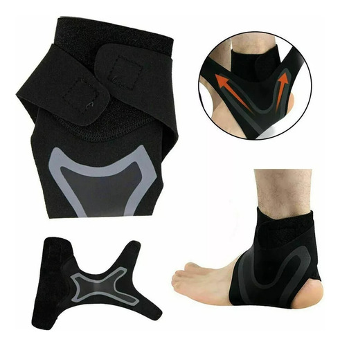 Tobillera De Soporte Elástico Parafascitis Plantar