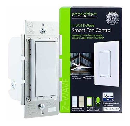 Ge Enbrighten Zwave Plus Inteligente De Control Del Ventilad