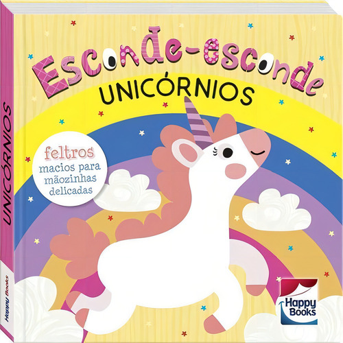 Esconde-esconde: Unicórnios, De Mammoth World. Editora Happy Books, Capa Mole Em Português