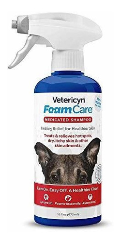 Vetericyn Foamcare Champú Medicado Para Mascotas. Para Perro