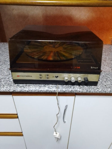 Tocadisco Columbia Cbs T-314 Vintage