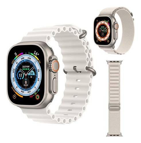 Smartwatch H11 Ultra Plus Para Apple/android + Correa Extra