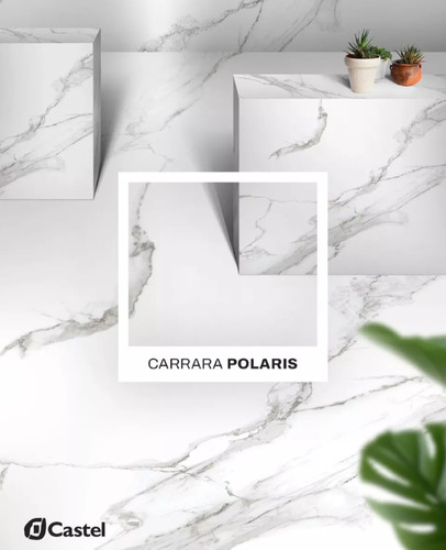 Porcelanato Castel Carrara Pulido Slim Rectificado 60x1.20