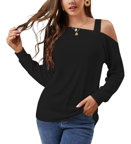 Jinkesi Blusa De Manga Larga Para Mujer, Estilo Casual, Con