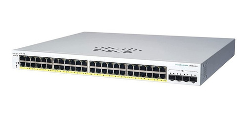 Switch Cisco Smb Adminis L2 48 Puertos Gigabit Poe+ 4 Sfp