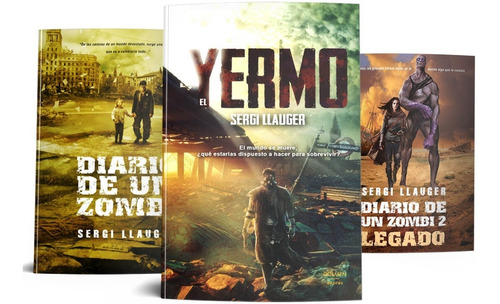 Diario De Un Zombi, Libros 1 Y 2 + Yermo - Sergi Llauger