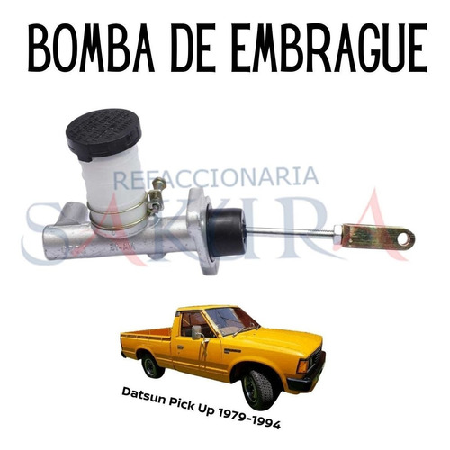 Bomba Principal De Embrague Nissan Pick Up 1984