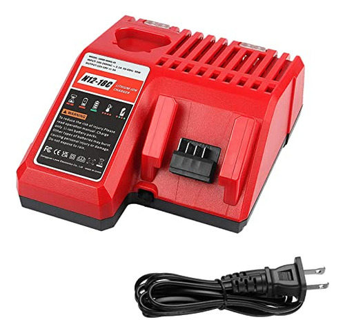 Battery Charger Replacement For Milwaukee M 12 M 18 Lit...