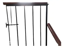 Comprar Portones Para Escaleras A Medida En Hierro Y Madera