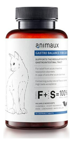 Animaux Gastro Balance Para Gatos, Suplemento Probiótico