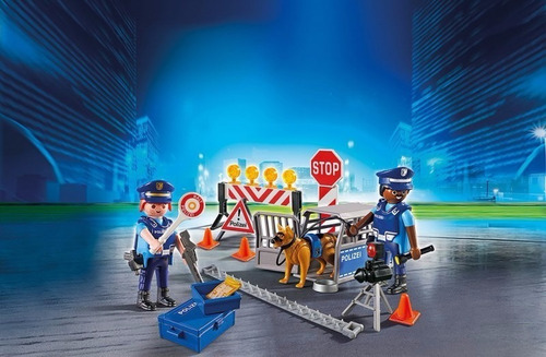Imagen 4 de 7 de Playmobil 6924 City Action Control De Policia Original Intek