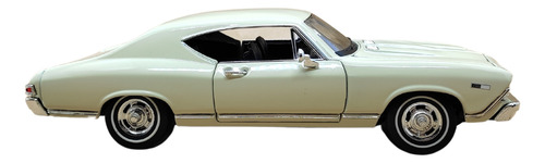 Miniatura Chevrolet Chevelle Ss 396 1968 1/24 - Lp7 Cor Bege
