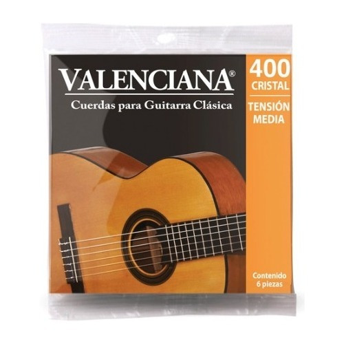 Vags-400mc Encordadura La Valenciana Para Guitarra Clasica