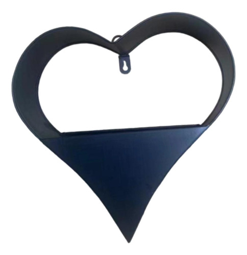 Maceta De Metal Con Forma De Corazón, Estilo Rústico, Para
