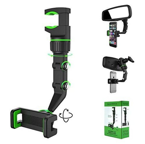 Soporte Para Teléfono Con Espejo Retrovisor Multifuncional T