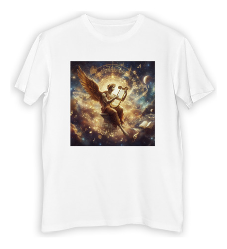 Remera Hombre Dios Apolo Música Y Poesía Mitologia M2