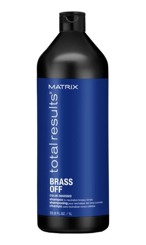 Shampoo Matizador Brass Off Cabellos Rubios Matrix 1litro