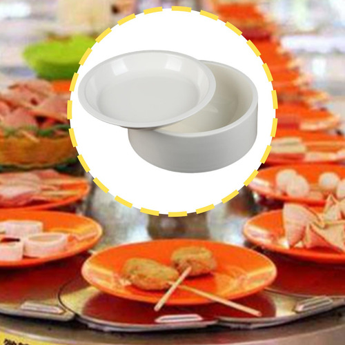 Sushi Bowl Sashimi Soporter Tazón Redondo Mini Plato De