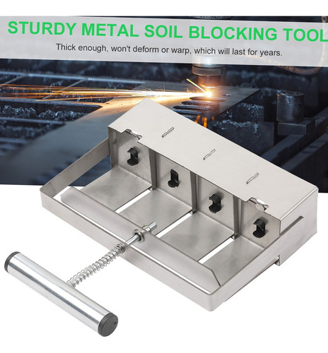 -. Bloqueo De Suelos Blocker De 2 Pulgadas Soil Block .-