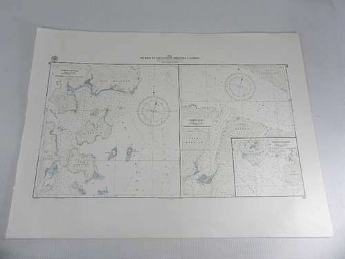 Mapa Canal Moraleda Darwin I Hidrografico Armada Chile