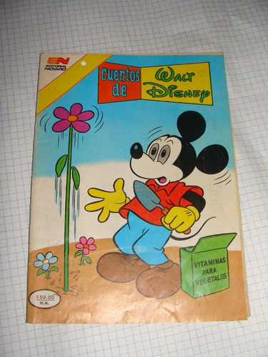 Revista Mikey Mouse, Novaro, Cuentos De Walt Disne