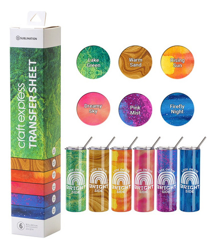 Transfer Sublimable Craft Express Grande Mix Diseños A