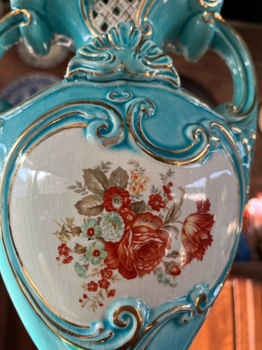 Ânfora Porcelana Azul Antiga (Usado)