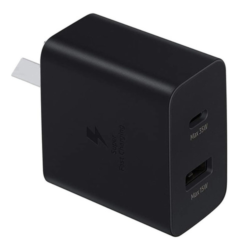 Cargador  Samsung 35w Pd Power Adapter Duo Usb-c, Usb-a