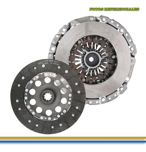 Kit Clutch Embrague Croche Combi Panel 1.8 Golf 240 Mm