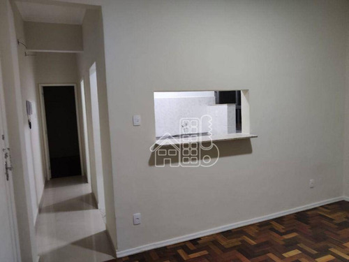 Apartamento Com 1 Dormitório À Venda, 56 M² Por R$ 220.000,00 - São Lourenço - Niterói/rj - Ap4293
