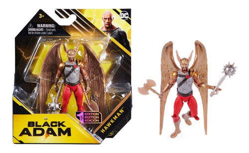 Spin Master Muñeco 10cm Hawkman Black Adam Juguete