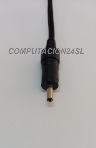 Imagen 2 de 3 de Cargador Netbook Coradir Ultra S14 5v 2.5a Ficha Fina