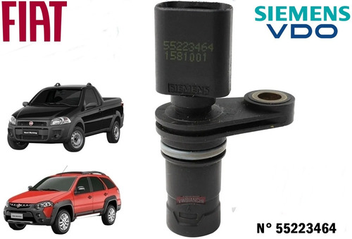 Sensor Rotação Fiat Idea Strada Palio E-torq 55223464