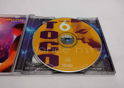 Cd Toco Dance Hits Vol.6, Item de Música Paradoxx Music Usado 77108072