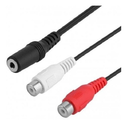 Imagen 1 de 1 de Puntotecno - Cable Adaptador Audio Plug 3,5 H A 2 Rca H
