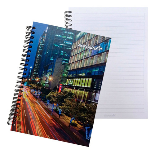 Kit 18 Libreta Forma Francesa Estrella Book Raya 180 Hojas Color