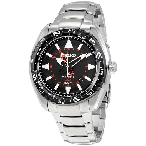 Relogio Seiko Sun049p1 Prospex Kinetic Gmt Automatico