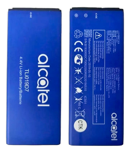 Batería Alcatel 1 Tli019d7 (3.8v-2000mah) 7.7w