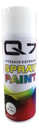 Pintura Spray Q7 400ml Blanco Mate