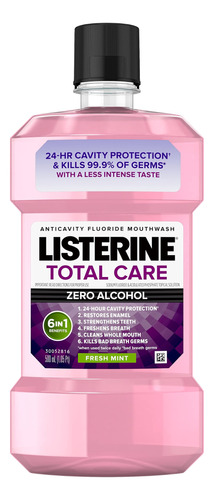 Listerine Total Care Enjuague Bucal Con Fluor Anticaries Sin