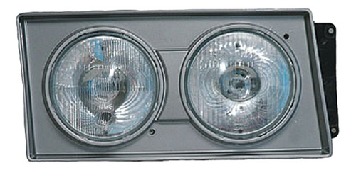 Optica Vw Camion 2000/04 Redonda (plata) Doble  Izq. Ó Der.