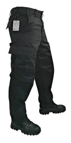 Pantalon Tactico Militar, Guardia Seguridad, Premium Ristop