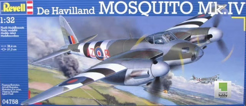 Revell De Havilland Mosquito Mk.iv 04758 1/32  Rdelhobby Mza