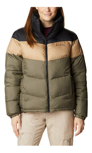 Campera Columbia Puffect Termica Combinada Abrigo Mujer