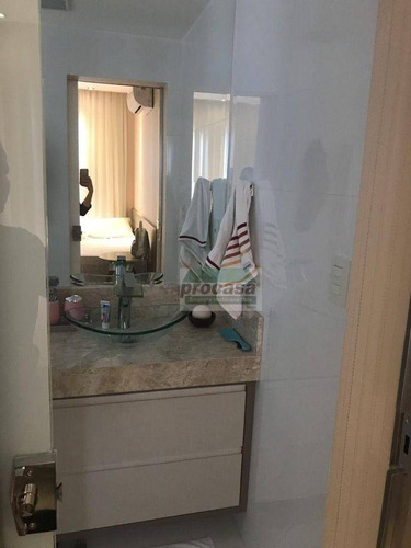Imagem 22 de 26 de Apartamento Mobiliado Com 3 Dormitórios À Venda, 88 M² Por R$ 580.000 - Ponta Negra - Manaus/am - Ap3268