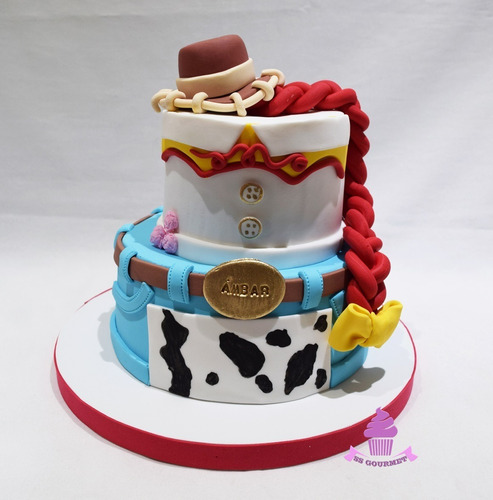 Torta Toy Story Jessie Vaquero - Tematica Personalizada 30 P