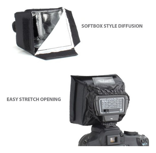 Difusor De Luz Enhance Camera Softbox Para Ventanas Emergent