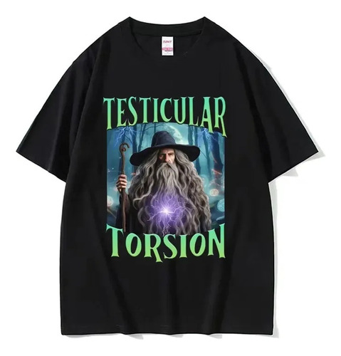 Camiseta De Algodón Con Estampado De Testicular Torsion