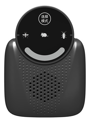 868 Black - Chinese 1 Pack - Smart Ultrasonic Mouse Repeller