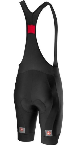 Bretelle Castelli Men Entrata - Preto - Forro Kiss Air 2 -